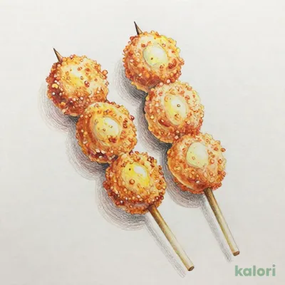 串揚げ2本（うずらたまご）