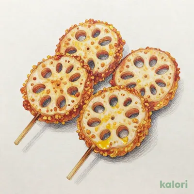 串揚げ2本（れんこん）