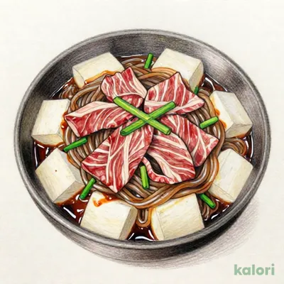 国産牛すき鍋膳（お肉大盛）