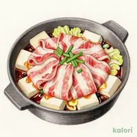 豚すき鍋膳（お肉大盛）