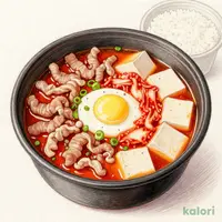 豚チゲ鍋風弁当