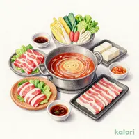 豚ロース二種盛り定食（ランチ）