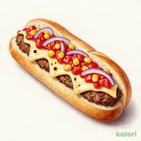 ホットサンド 大豆のミート ~チーズ&トマト~