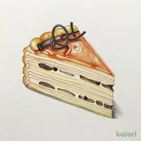 Crispy Chocolate Caramel Mille-Feuille
