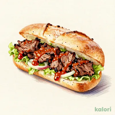 Milano Sandwich: Spicy Beef Kalbi & Mala