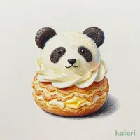 パンダシュークリーム