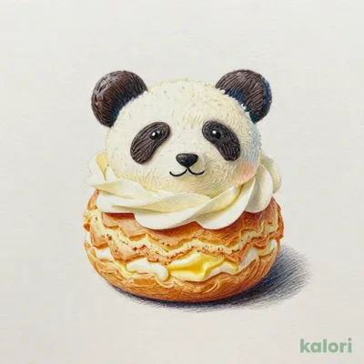 パンダシュークリーム