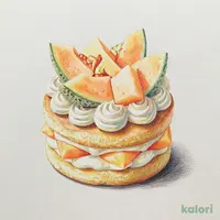 マスクメロンのショートケーキ【4/5号】