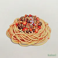 ミートソースパスタ
