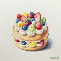 彩りフルーツの贅沢ズコット