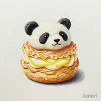 瀬戸内レモンのパンダシュークリーム