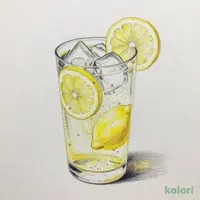 自家製レモネードソーダ