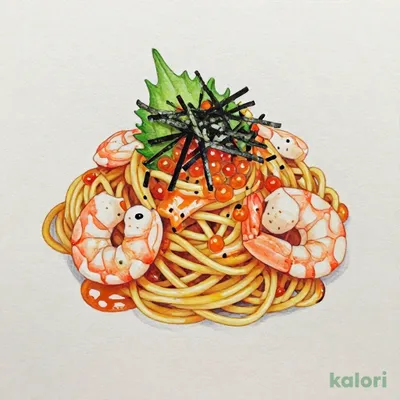 贅沢いくらと海老の博多明太子～大葉と海苔を添えて～