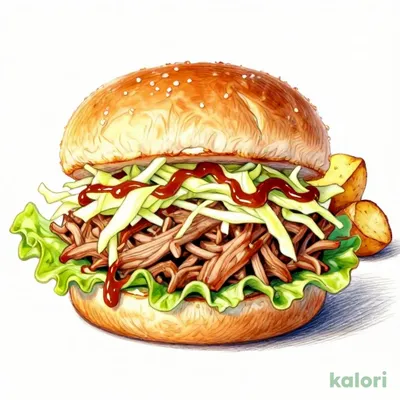 カルアポークバーガー