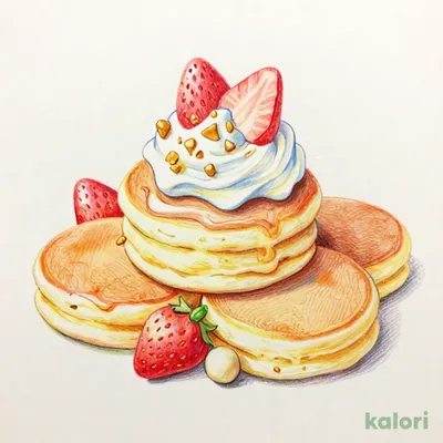 ストロベリー、ホイップクリームと マカダミアナッツ