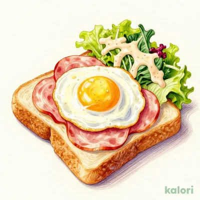 Ham and Egg Hot Sandwich