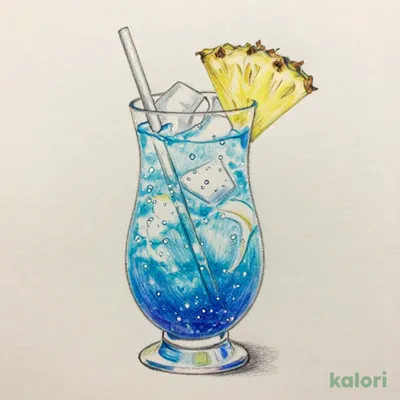 Blue Hawaii Soda
