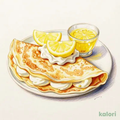 Lemon and Sour Cream Crepes