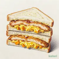 チキンカツ&かぼちゃサラダ