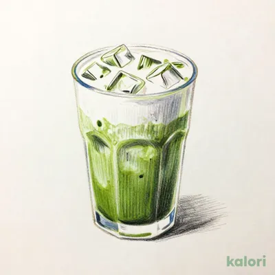 アイス抹茶ラテ Rサイズ