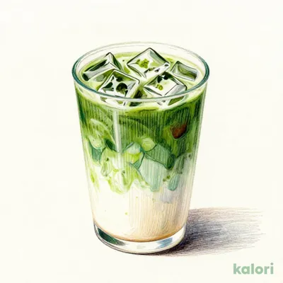 アイス抹茶豆乳ラテ Lサイズ