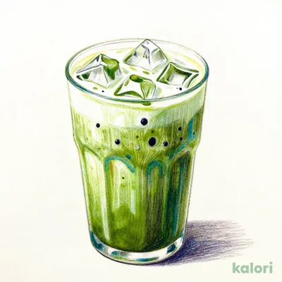 アイス抹茶豆乳ラテ XLサイズ
