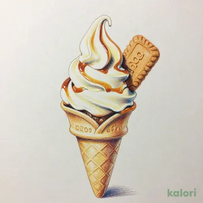Cremia Soft Serve with Lotus Biscuit