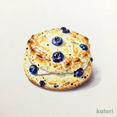 Blueberry & Cream Cheese Scone