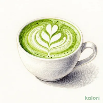 抹茶ラテ Rサイズ