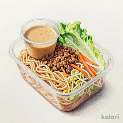 ごま香る！担担風パスタサラダ