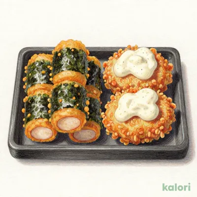 ささみ揚げ&ちくわ磯辺天