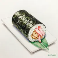 ぱくっと寿司　ツナマヨカニカマ