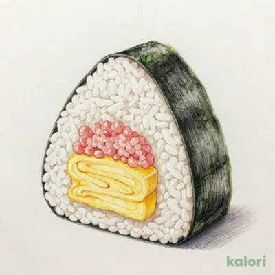 具だくさん！だし玉子焼と明太子
