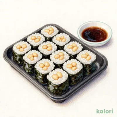 こだわり納豆の納豆細巻寿司