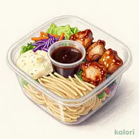 【九州】唐揚げタルタルパスタサラダ