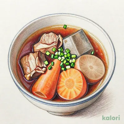 【東海】具材を食べる！赤だし仕立て豚汁