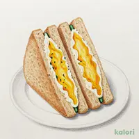 【関東】全粒粉サンド　かぼちゃとチーズクリーム