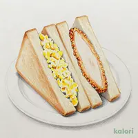 【関西】チキンカツとたまごサンド