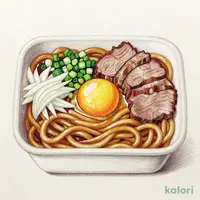 【関西】牛すき風焼うどん