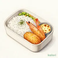 【関西】Ｗ海老フライ&グラタン弁当