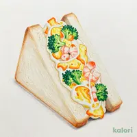 たまご&海老ブロッコリーサンド