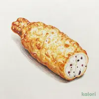 たんぱく質8.1g　揚げかまぼこスティック　いか&しょうが入り