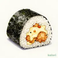 ばくだんおむすび（唐揚げマヨネーズ）