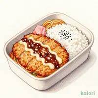 ダブルソースで食べる！チキンカツ弁当