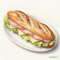 ホットサンド 石窯パリジャンサンド(ハム&チーズ)
