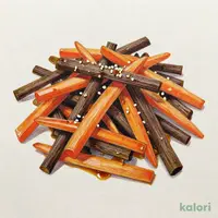 一番だしを使用したきんぴらごぼう