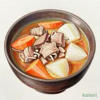 一番だしを使用した具だくさん豚汁