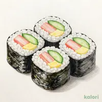 二種のサラダ巻寿司セット
