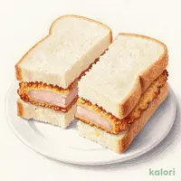 厚切りロースカツサンド