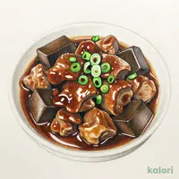 合わせ味噌の旨み豚もつ煮込み
